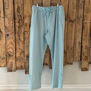 HUK‎ Womens Blue Journey Roll Up Quick Dry Pants Size Small Fishing Boating Hike